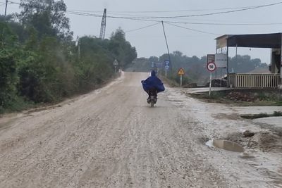 Nghệ An: Nỗi lo mất an toàn giao thông trên đường tỉnh lộ 542E