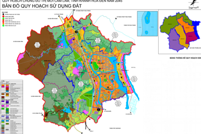 Phê duyệt Quy hoạch chung đô thị mới Cam Lâm, tỉnh Khánh Hòa đến năm 2045