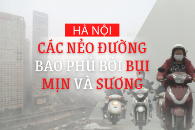 Hà Nội: Không khí bị ô nhiễm nặng