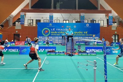 Hơn 300 VĐV tranh tài Giải Cầu lông Quốc tế Ciputra Hanoi - Yonex Sunrise 2024