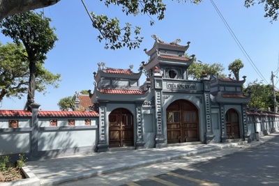 Huyện Phú Xuyên tập trung hoàn thành trùng tu hàng loạt di tích xuống cấp