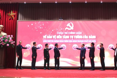 Hà Nội phát động Cuộc thi chính luận bảo vệ nền tảng tư tưởng của Đảng