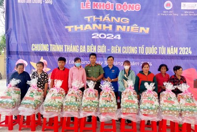 Sôi nổi hoạt động "Tháng ba biên giới - Biên cương Tổ quốc tôi"