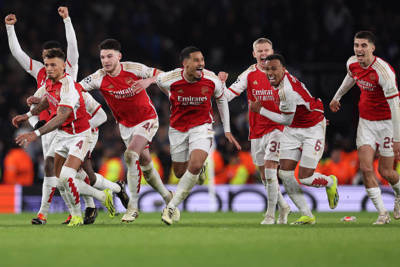 Kết quả vòng 1/8 Champions League: Arsenal vào tứ kết sau 14 năm