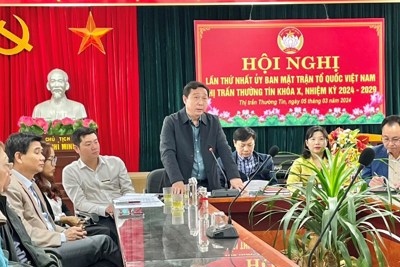 Hàng loạt gia đình ủng hộ huyện Thường Tín thi công mở rộng QL 1A