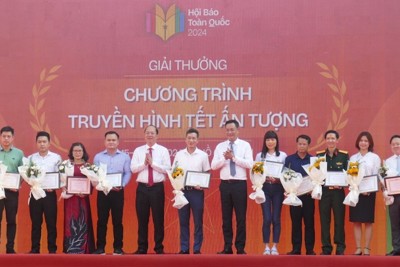 Hội Nhà báo TP Hà Nội đạt 2 giải B tại Hội báo toàn quốc 2024