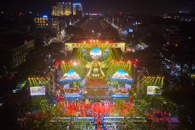 Tưng bừng khai mạc Lễ hội truyền thống Nữ tướng Lê Chân 