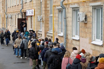 Hàng ngàn người Nga bất mãn việc ông Putin tái đắc cử Tổng thống