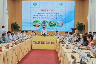 Xây dựng Nghị định quản lý, phát triển thương hiệu nông sản Việt Nam
