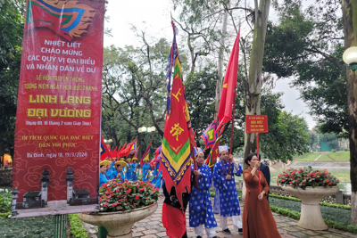 Quận Ba Đình: Tưởng niệm Ngày hóa Đức thánh Linh Lang Đại vương