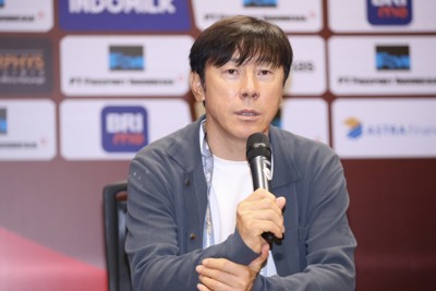 HLV Shin Tae-yong nói gì sau trận thắng trước tuyển Việt Nam?