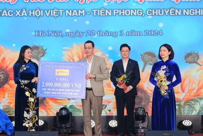 T&T Group ủng hộ 2 tỷ đồng hỗ trợ trẻ em khó khăn tại Hà Nội