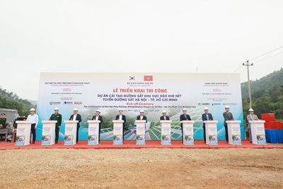Quảng Bình: Khởi công dự án cải tạo đường sắt hơn 2.000 tỷ đồng