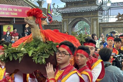 Xã Bát Tràng, huyện Gia Lâm - còn đó một lễ hội đậm đà bản sắc