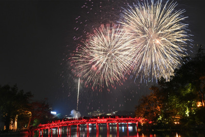 Hà Nội sẽ bắn pháo hoa dịp kỷ niệm 70 năm Ngày Giải phóng Thủ đô