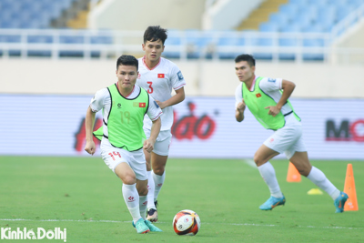 Quang Hải tích cực tập luyện, chờ suất đá chính trận Việt Nam tái đấu Indonesia