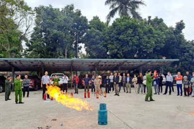 Quận Hoàng Mai: 10 giải pháp nhằm hạn chế tổn thất do cháy, nổ gây ra