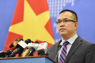 Việt Nam lên án hành vi xâm phạm chủ quyền ở khu vực đá Hoài Ân