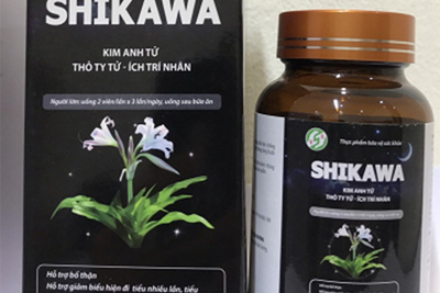 Thực phẩm chức năng Shikawa quảng cáo gây hiểu nhầm như thuốc chữa bệnh