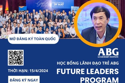 ABG dành 100 suất học bổng cho các lãnh đạo trẻ tương lai 