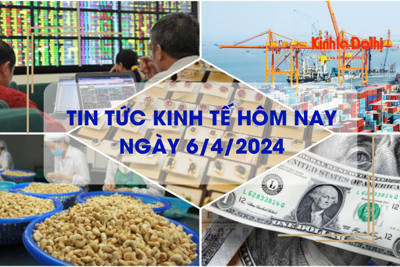 Tin tức kinh tế ngày 6/4/2024: giá vàng tăng phi mã, tỷ giá USD giảm mạnh