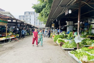 Huyện Thanh Trì phát huy hiệu quả mô hình chợ văn minh thương mại