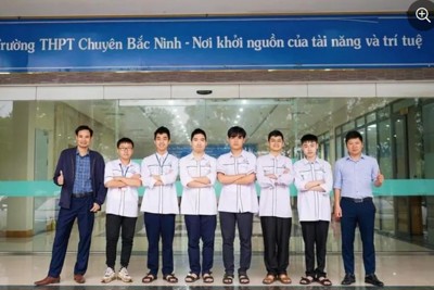 Hai học sinh Bắc Ninh đạt huy chương Vàng Olympic Toán học 2024