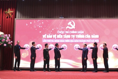 Hà Nội: Lan tỏa ý nghĩa cuộc thi bảo vệ nền tảng tư tưởng của Đảng
