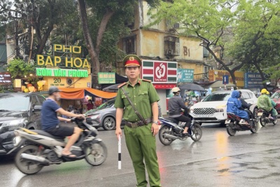 Hà Nội xây dựng công an phường kiểu mẫu về an ninh, trật tự đô thị