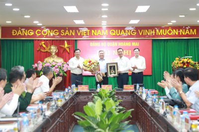 Quận Hoàng Mai đẩy nhanh tiến độ thi công 4 trường học tại phường Hoàng Liệt