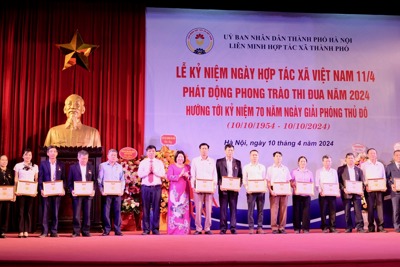 Hà Nội phấn đấu có hợp tác xã lọt tốp 300 thế giới