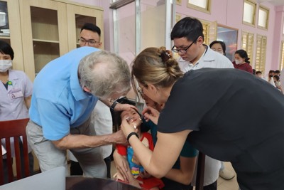 Phẫu thuật miễn phí cho trẻ em mắc dị tật tại Thừa Thiên Huế