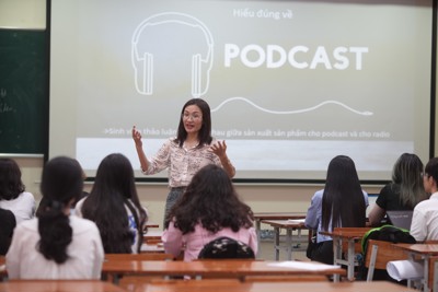 Nâng cao kỹ năng làm Podcast về chủ đề an sinh xã hội cho sinh viên