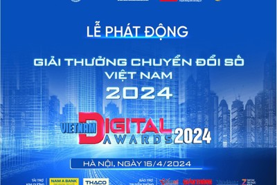 Phát động Giải thưởng Chuyển đổi số Việt Nam 2024