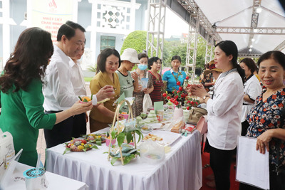 Quận Bắc Từ Liêm: 22 gian hàng quảng bá sản phẩm OCOP, nông nghiệp, làng nghề