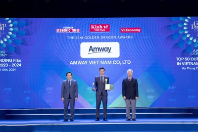 Amway Việt Nam vinh dự là doanh nghiệp FDI phát triển nền kinh tế xanh bền vững