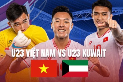 Link xem trực tiếp bóng đá U23 Việt Nam vs U23 Kuwait hôm nay 17/4/2024
