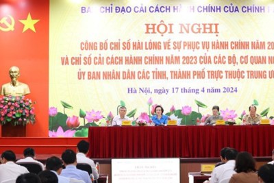 Quảng Ninh lần thứ 6 dẫn đầu về Chỉ số cải cách hành chính