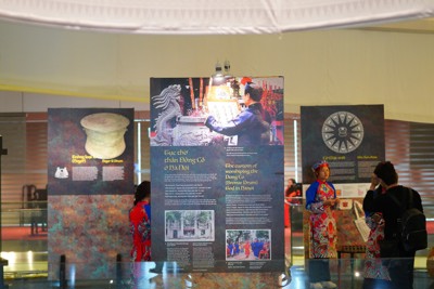 Trưng bày hơn 100 tài liệu, hiện vật về văn hoá Đông Sơn