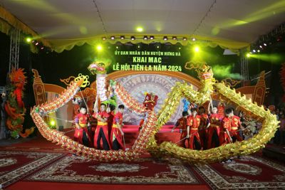 Thái Bình: khai mạc lễ hội đền Tiên La năm 2024
