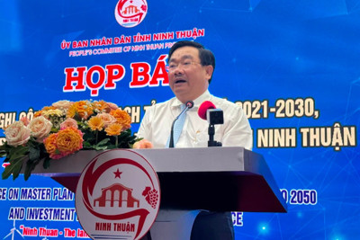 Ninh Thuận công bố hai mũi nhọn kinh tế, mời gọi đầu tư 55 dự án 