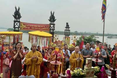 Tưng bừng lễ hội Tổng Nam Phù, huyện Thanh Trì