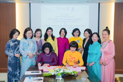 Hiệp hội nữ doanh nhân Hà Nội hợp tác với Diễn đàn phụ nữ Việt Nam