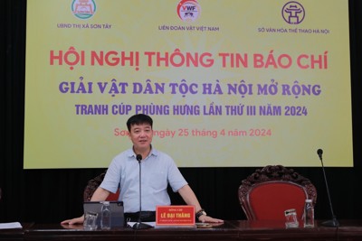 Sắp tổ chức Giải vật dân tộc Hà Nội mở rộng lần thứ III năm 2024