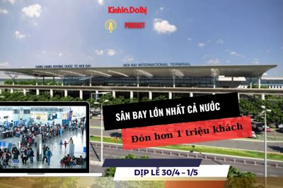 2 sân bay lớn nhất nước dự kiến đón hơn 1 triệu khách dịp 30/4