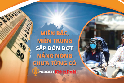 Thời tiết cuối tuần này nắng nóng chưa từng có trong 10 năm qua