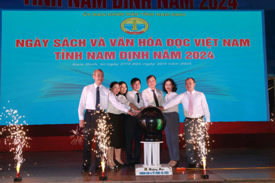 Nam Định: khai mạc Ngày sách và Văn hoá đọc Việt Nam 2024