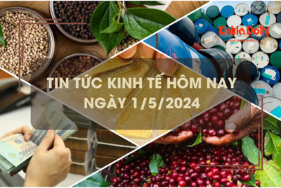 Tin tức kinh tế ngày 1/5/2024: lượng tiêu xuất khẩu tăng cao nhất trong 11 năm qua