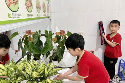 Huyện Thanh Trì tích cực phòng chống dịch bệnh tay chân miệng