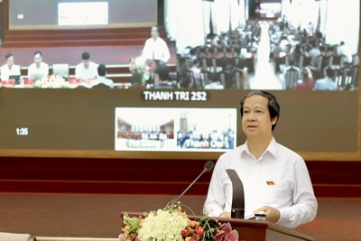 Cử tri huyện Thanh Trì đề nghị sớm hoàn thiện tuyến đường Phan Trọng Tuệ